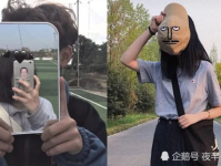 吃瓜网红拍照不露脸图片,神秘面纱下的趣味瞬间