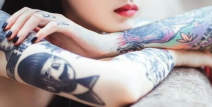 抖音有个网红女纹身吃瓜,揭秘纹身背后的故事